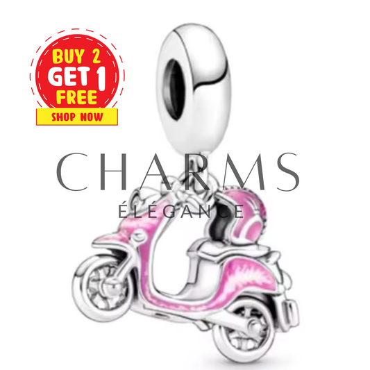 Charm Scooter Rose