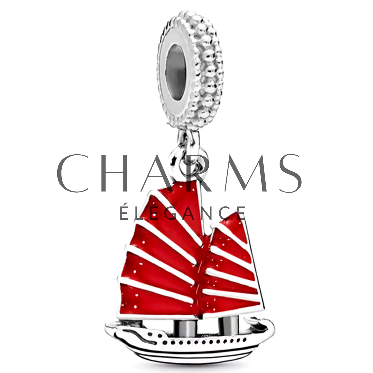 Charm Voilier Rouge