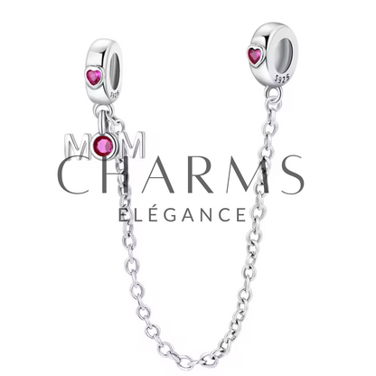 Charm Kette „MOM“ – Ewige Liebe und Dankbarkeit