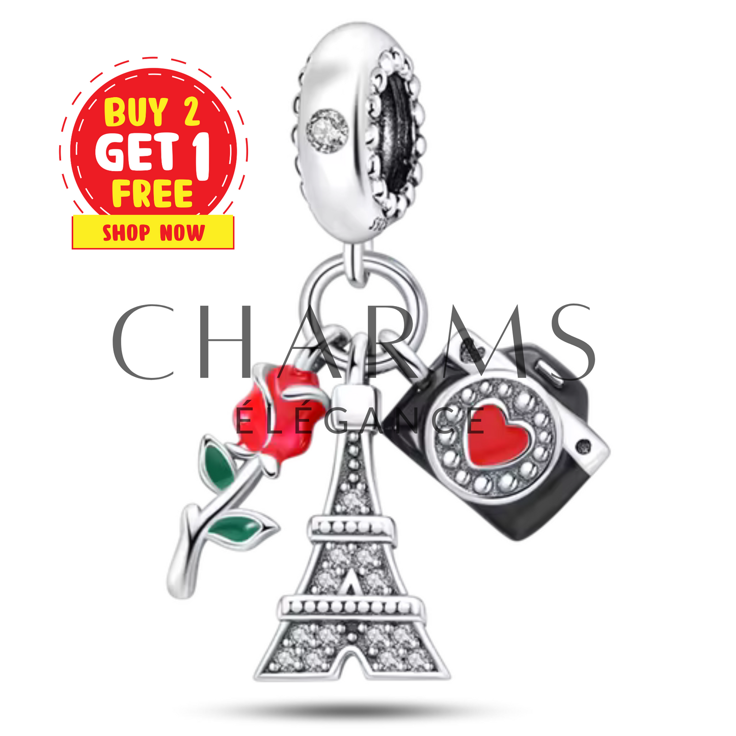 Charm-Anhänger - Eiffelturm von Paris