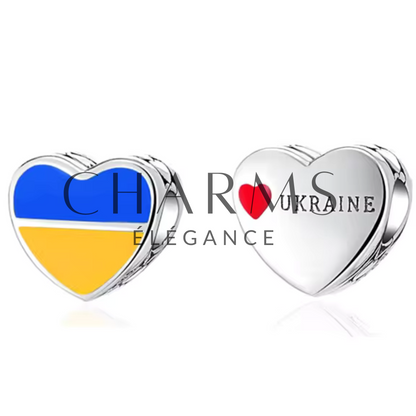 Charm - Cœur Love Ukraine