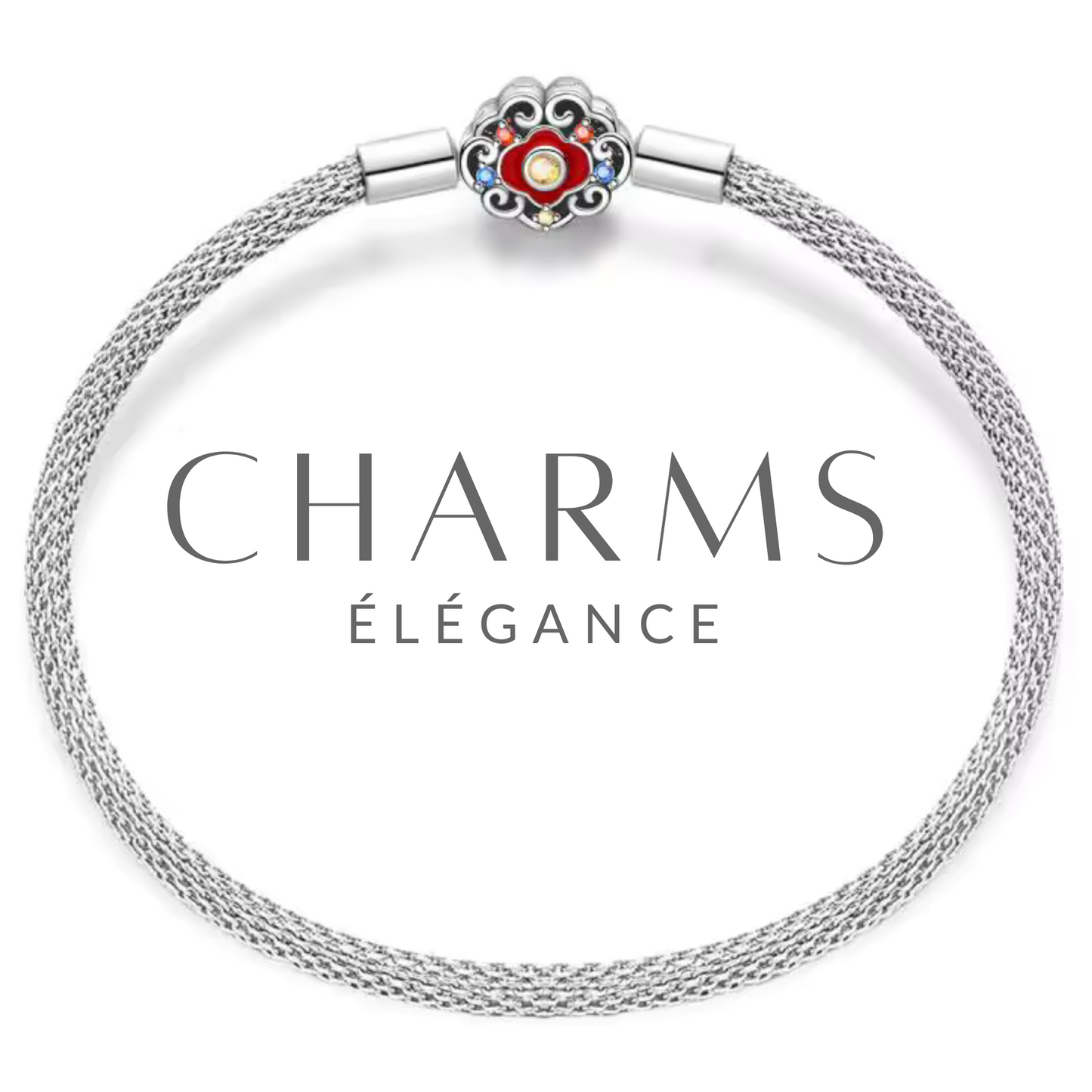 Chinese New Year Inspired Silver Bracelet – Elegance and Tradition