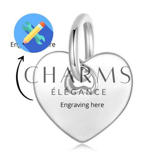 Personalisierter Herzanhänger mit Gravur – Einzigartiger Schmuck zum Personalisieren