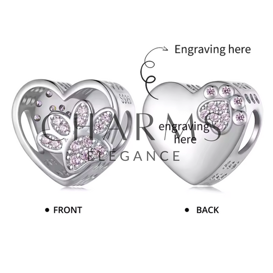 Personalisierter Hundepfoten-Anhänger mit Gravur – Einzigartiger Schmuck zum Personalisieren