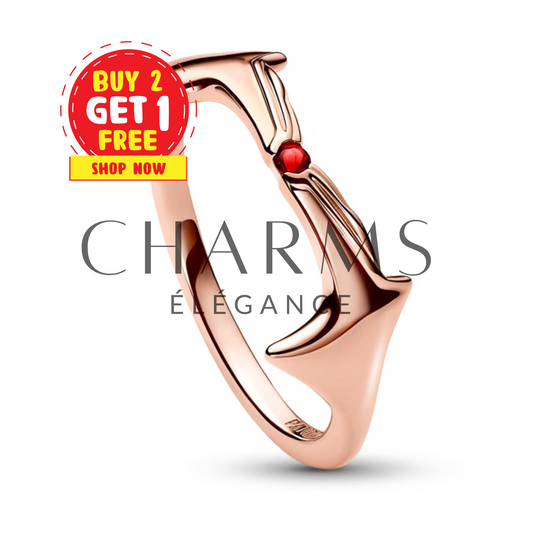 Bague Sorcière Rouge – Bijou Marvel inspiré de Wanda Maximoff