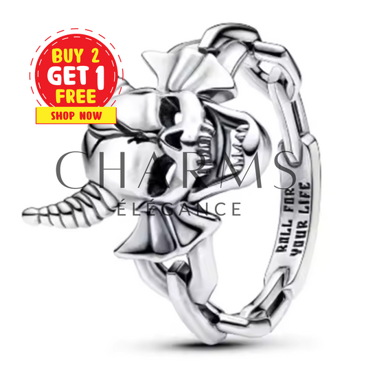 Bague Argentée Hellfire Club – Rebellion et Passion Geek