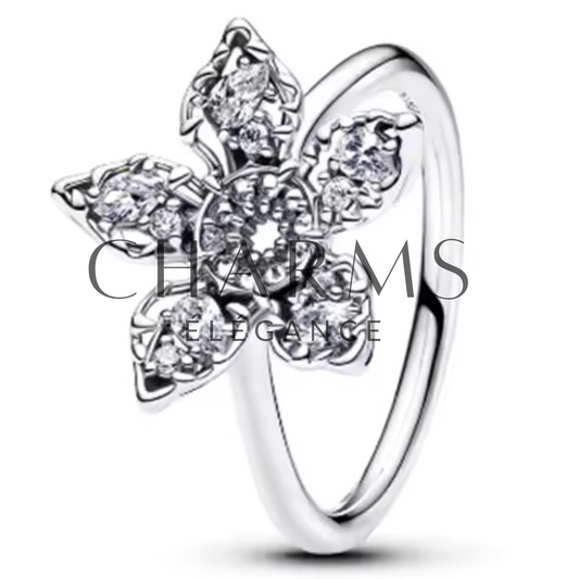 Bague Argentée Démogorgon – Sombre Mystère et Univers Inversé