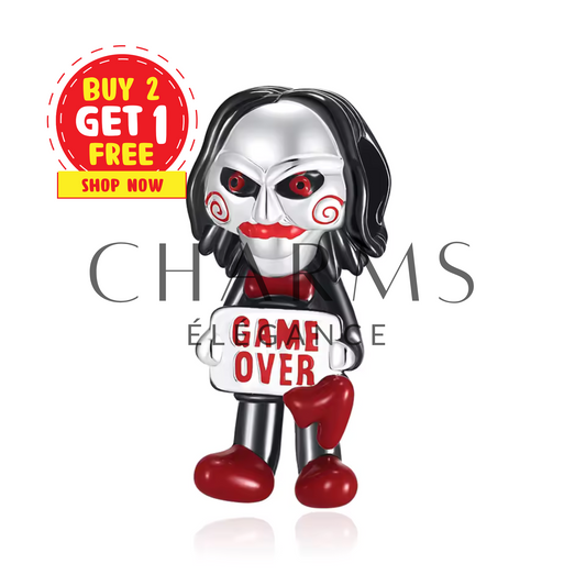 „Saw“-Charme – Die ultimative Herausforderung mit „Game Over“-Schild