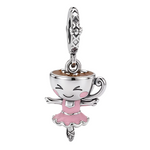 Succombez à la folie des brainrots avec ce charm inspiré de&nbsp;Ballerina Cappuccina, la ballerine en tutu cappuccino qui a enflammé les réseaux en 2025. Symbole de douceur addictive et de vibes rétro-futuristes, elle arbore un design mignon avec tutu texturé, cheveux soyeux et regard rêveur, évoquant les mèmes hypnotiques et les danses virales. Fabriqué en argent 925 avec émaux beige-doré et détails perlés, ce petit bijou transforme votre bracelet en scroll infini de tendresse.

Caractéristiques :

-Matiè