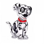 Revivez la magie des&nbsp;101 Dalmatiens&nbsp;avec ce charm dédié à l'un des adorables chiots tachetés du film Disney. Symbole de courage familial et d'espièglerie, il présente un dalmatien au regard pétillant, orné de détails en émail noir et blanc pour un rendu réaliste et charmant. Fabriqué en argent 925 avec finitions soignées, ce petit compagnon évoque les poursuites enneigées et l'union contre la méchanceté.

Caractéristiques :

-Matière : Argent 925, émail noir et blanc
-Thème : Disney, 101 Dalmatien