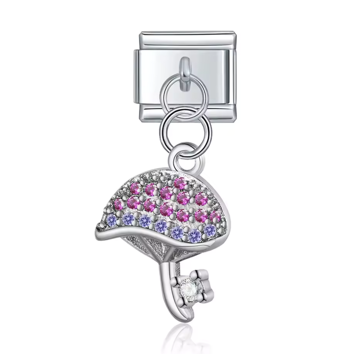 Italian Charm – Mushroom in Silver or Gold