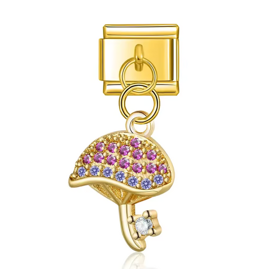 Italienischer Charme – Pilz in Silber oder Gold