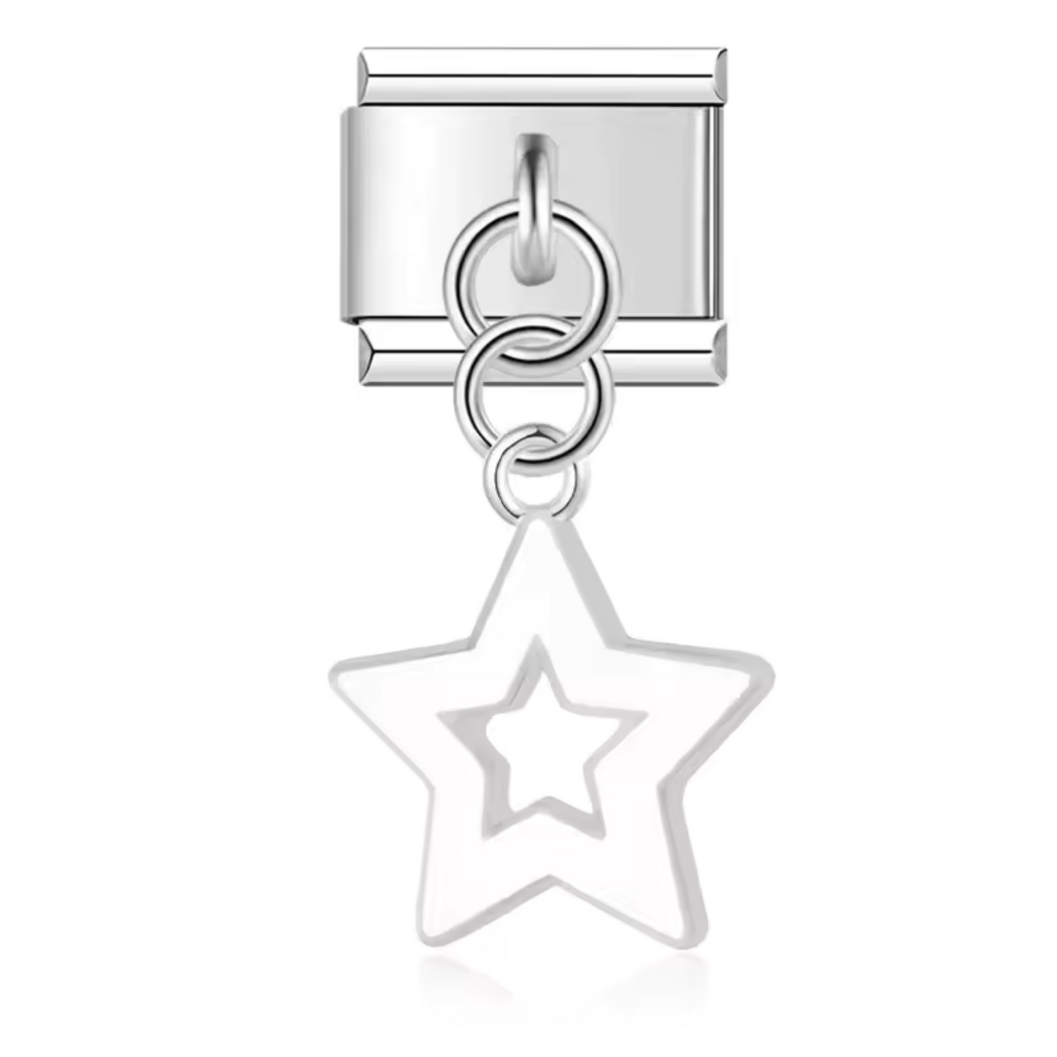 Italian Charm – Star Pendant in 5 Colors