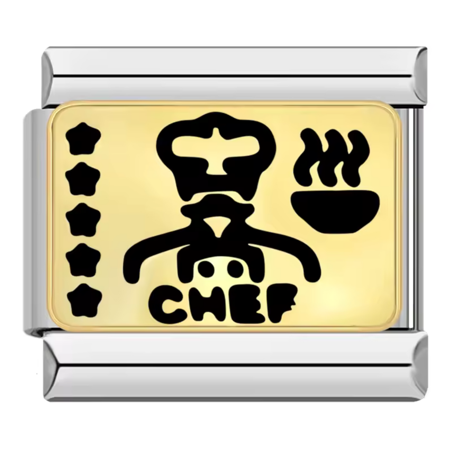 Silver Italian Charm – Chef