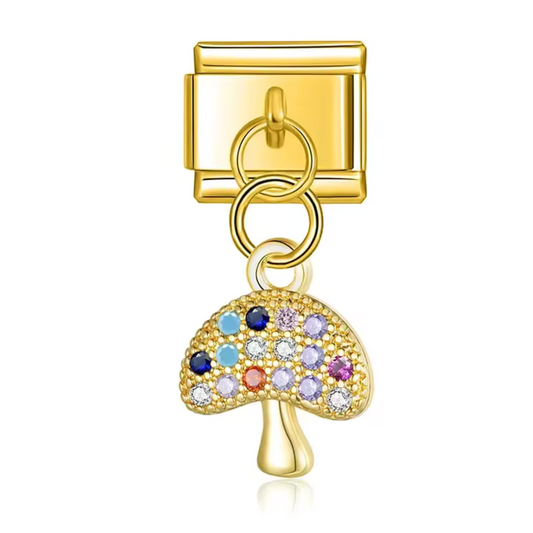 Italienischer Charme – Pilz in Silber oder Gold