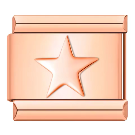 Italienischer Charme – Stern in Silber, Gold oder Roségold