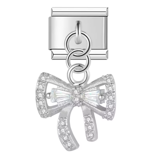 Italian Charm Pendant in Rose Gold, Silver or Gold – Knot