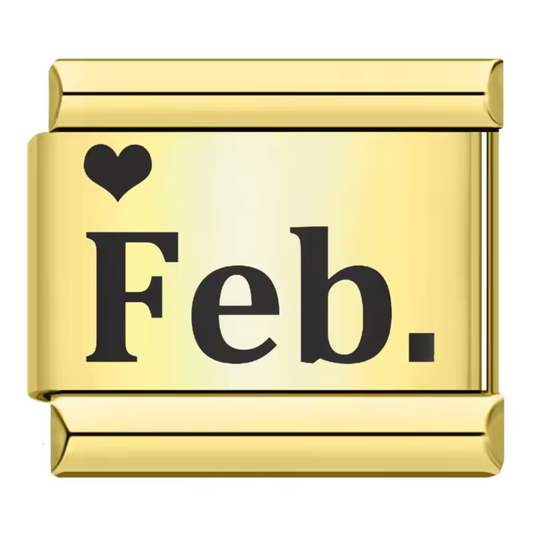 Golden Italian Charm – Month