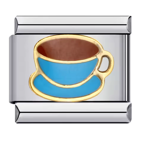 Italienischer Charme – Silberbecher (Hellblau oder Dunkelblau)