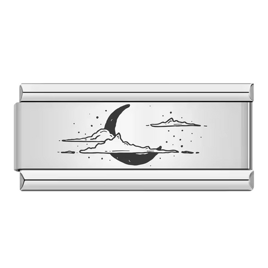 Long Italian Charm – Moon