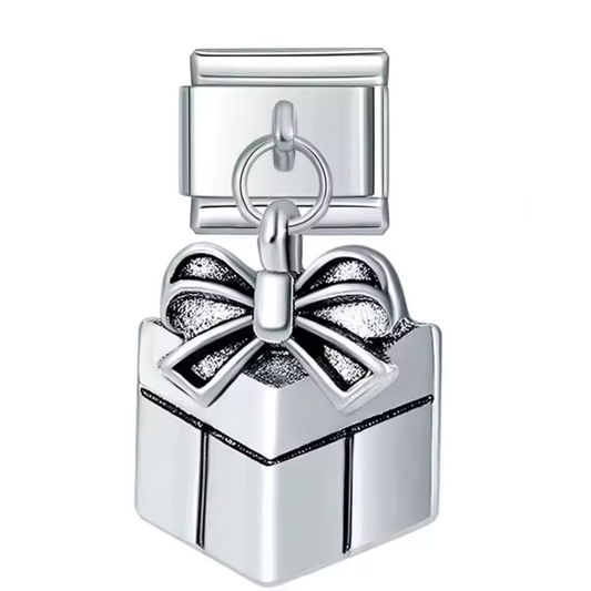 Italienischer Charm-Anhänger – Silbergeschenk