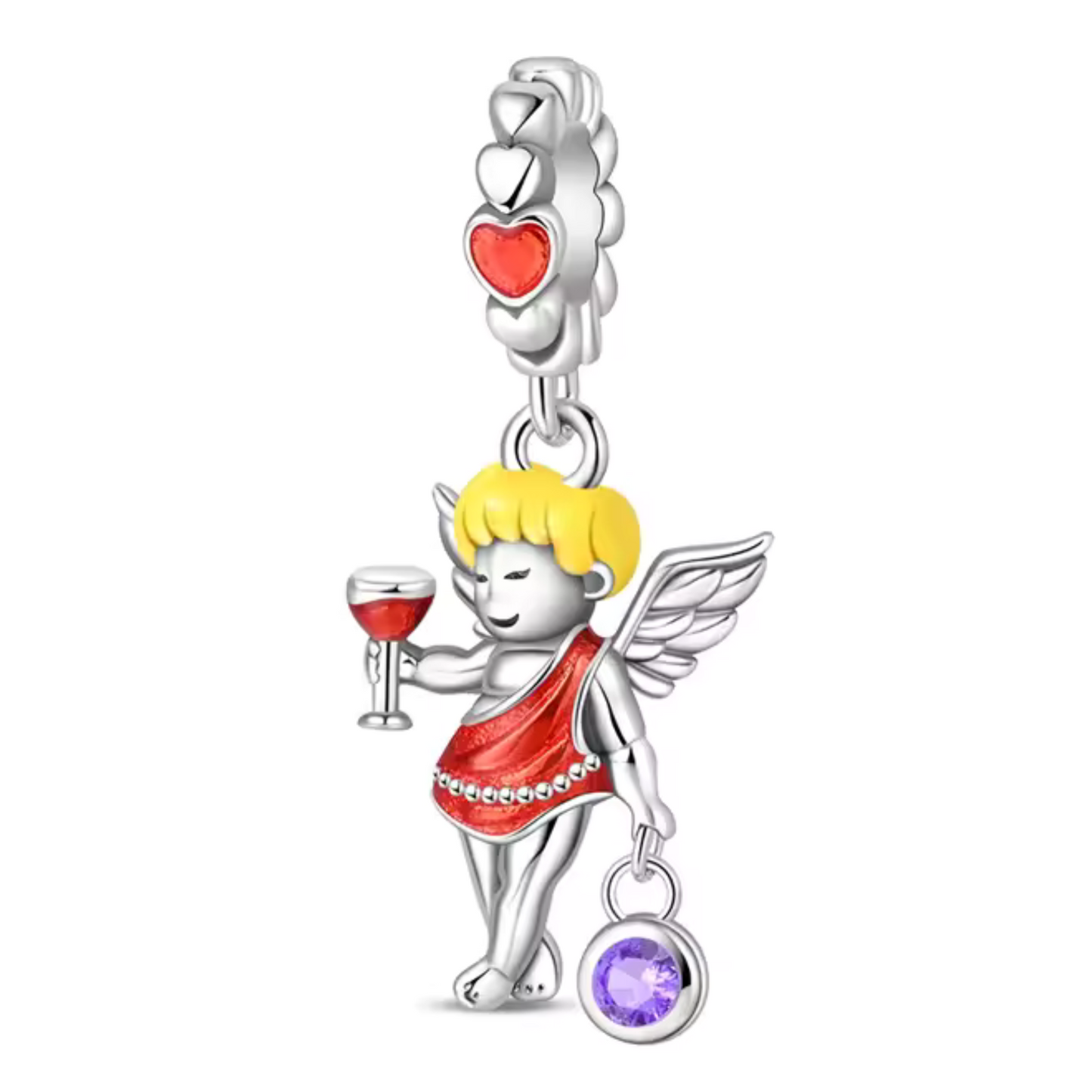 Charm Ange Festif – Toge et Verre de Vin