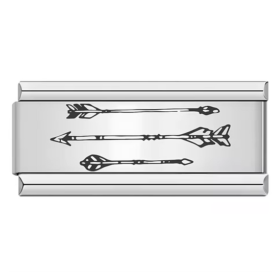 Silver Italian Charm – Arrows