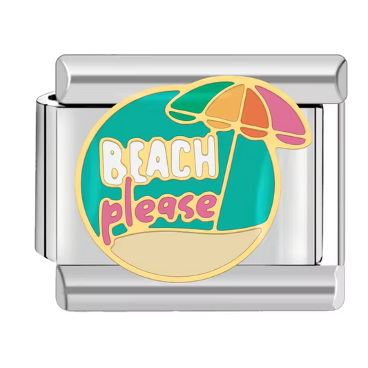 Italienischer Charme – Silber „Beach Please“