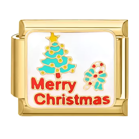 Italienischer Charme – Frohe Weihnachten Silber und Gold