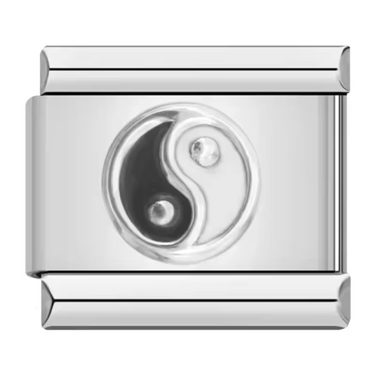 Italienischer Charme – Yin- und Yang-Symbol aus Silber