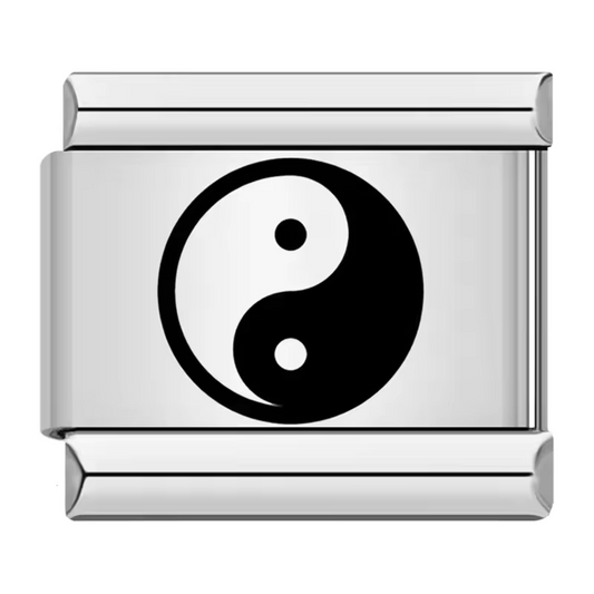Italienischer Charme – Yin- und Yang-Symbol aus Silber
