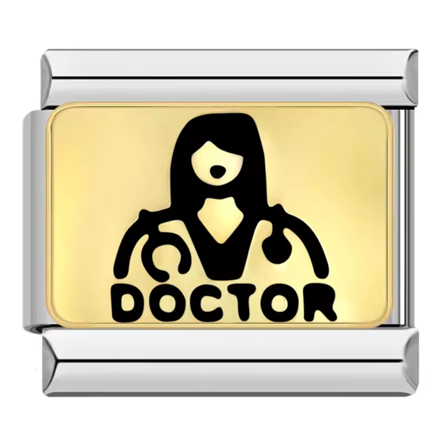 Silver Italian Charm – Doctor (Woman or Man)
