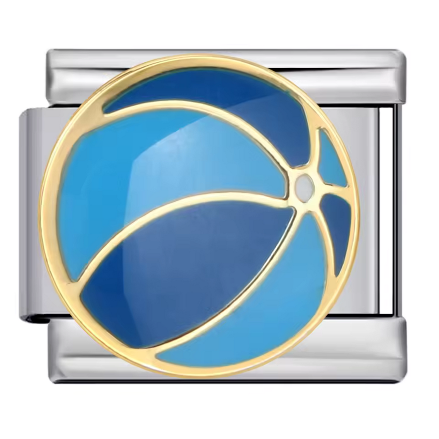 Italian Charm – Silver Blue Balloon