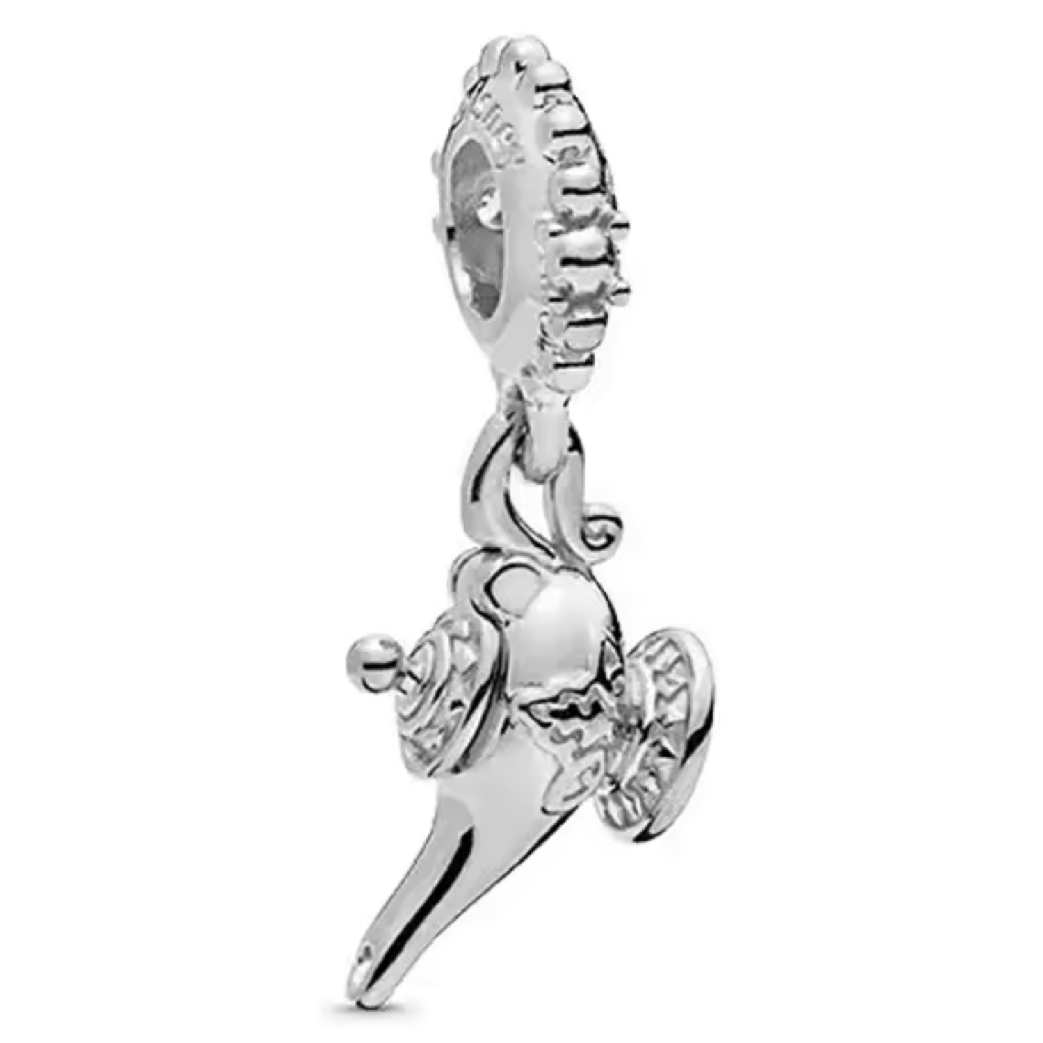 Aladdin's Lamp Pendant Charm (Available in Silver or Gold) | Disney