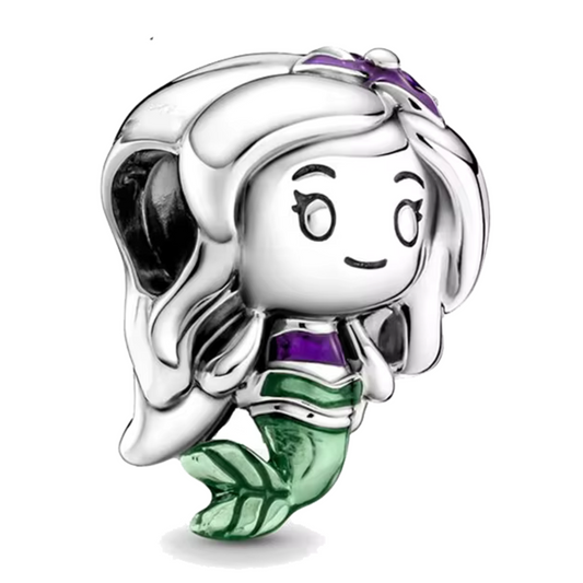Ariel Charm – 925 Silver | Disney's Aquatic Magic