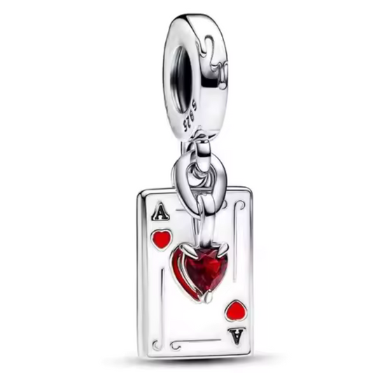 Charm-Anhänger - Herz-Ass | Disney