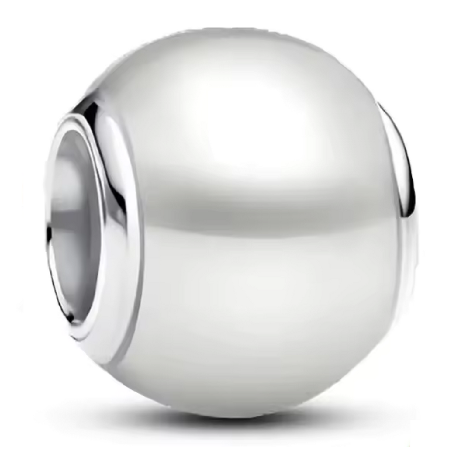 Round Charm - Gold or White