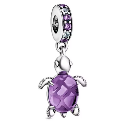 Charm-Anhänger - Schildkröte (10 verschiedene Modelle)