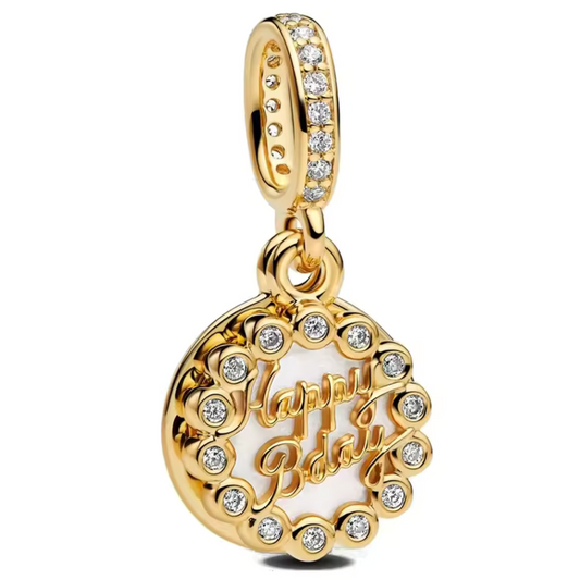 "Happy Bday" Charm | Celebrating a Special Moment