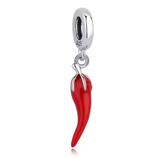 Charm-Anhänger - Rote Chili | Chinesisches Neujahr