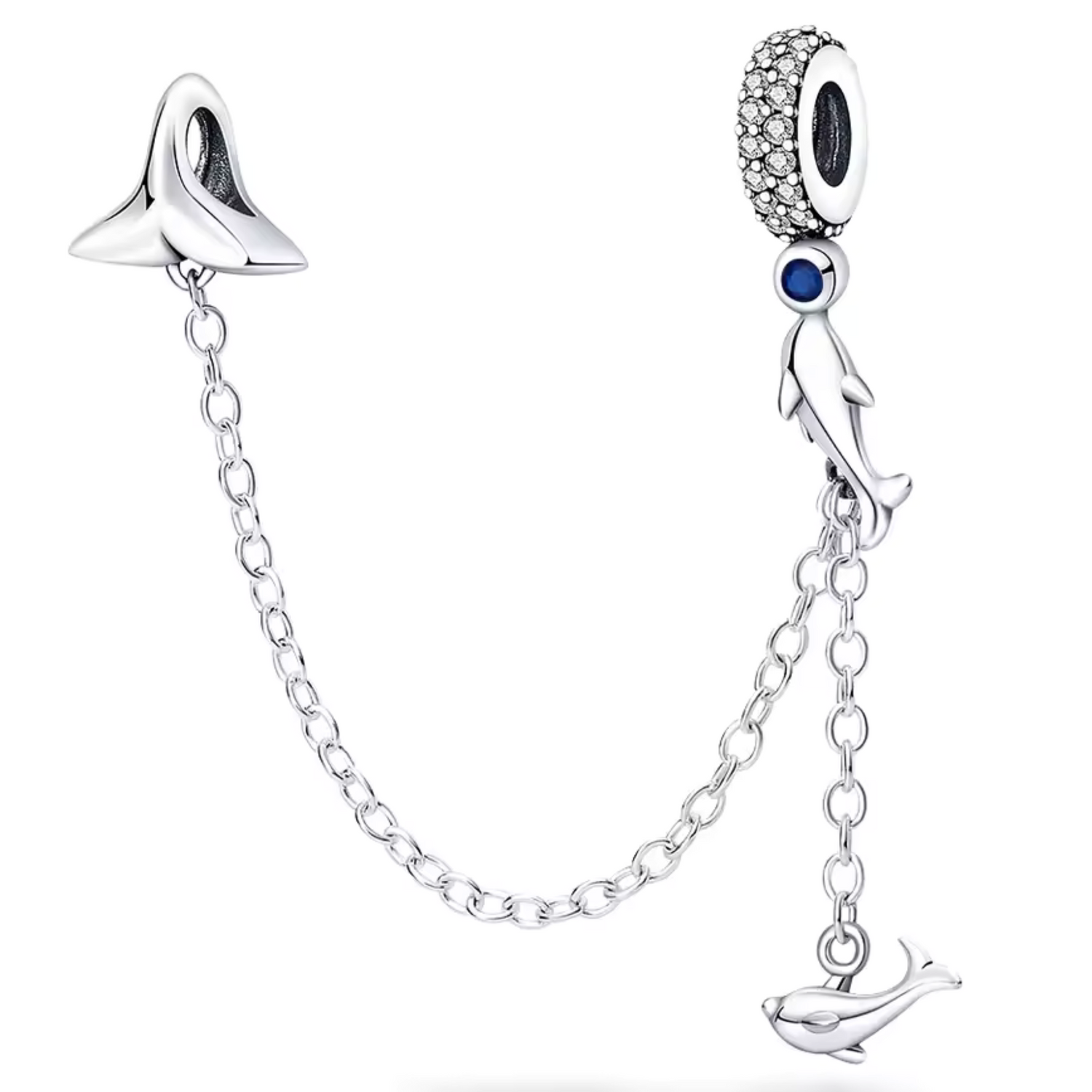 Dolphin Chain Charm – Freedom and Marine Serenity