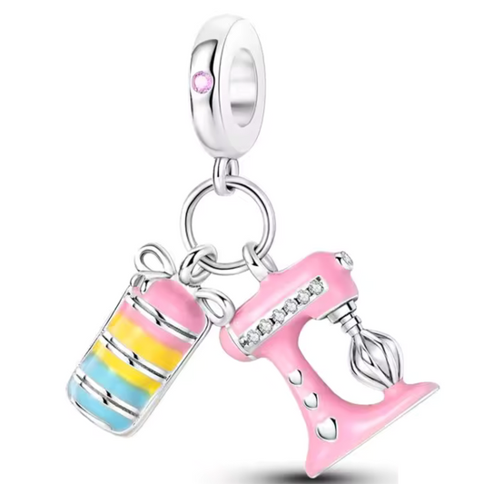 Charm-Gebäckroboter mit Macarons