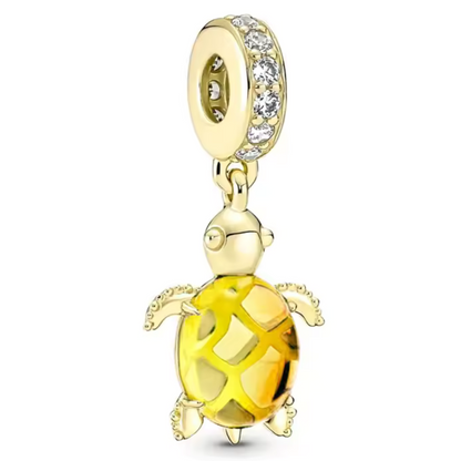 Charm-Anhänger - Schildkröte (10 verschiedene Modelle)