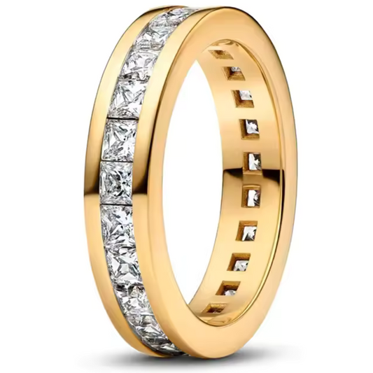 Goldener Stella Ring – Himmlische Eleganz