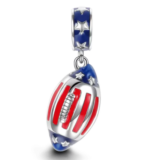 American Football Ball Anhänger Charm