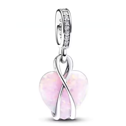 Charm - Cœur Rose
