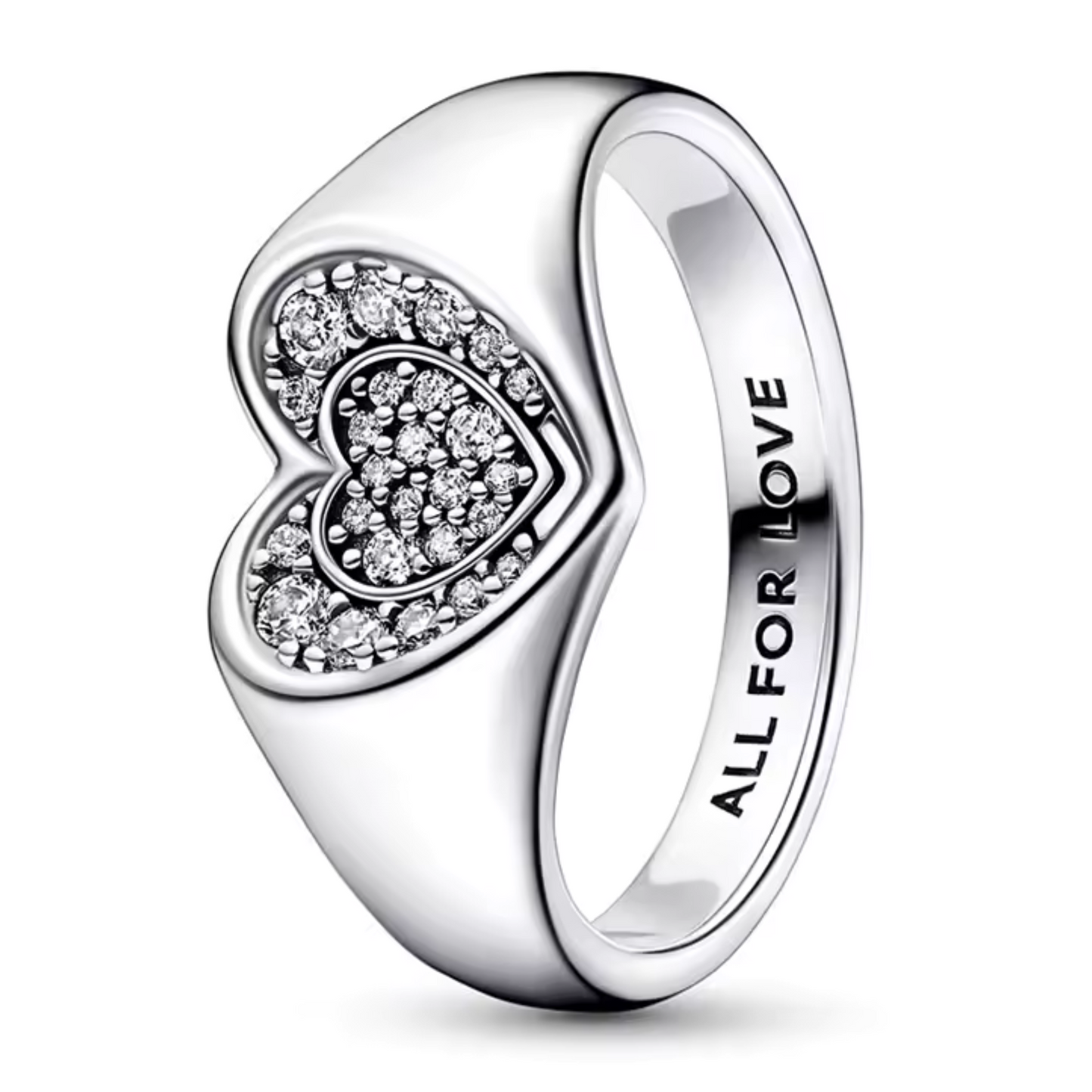 Silver Heart Ring – Timeless Sweetness