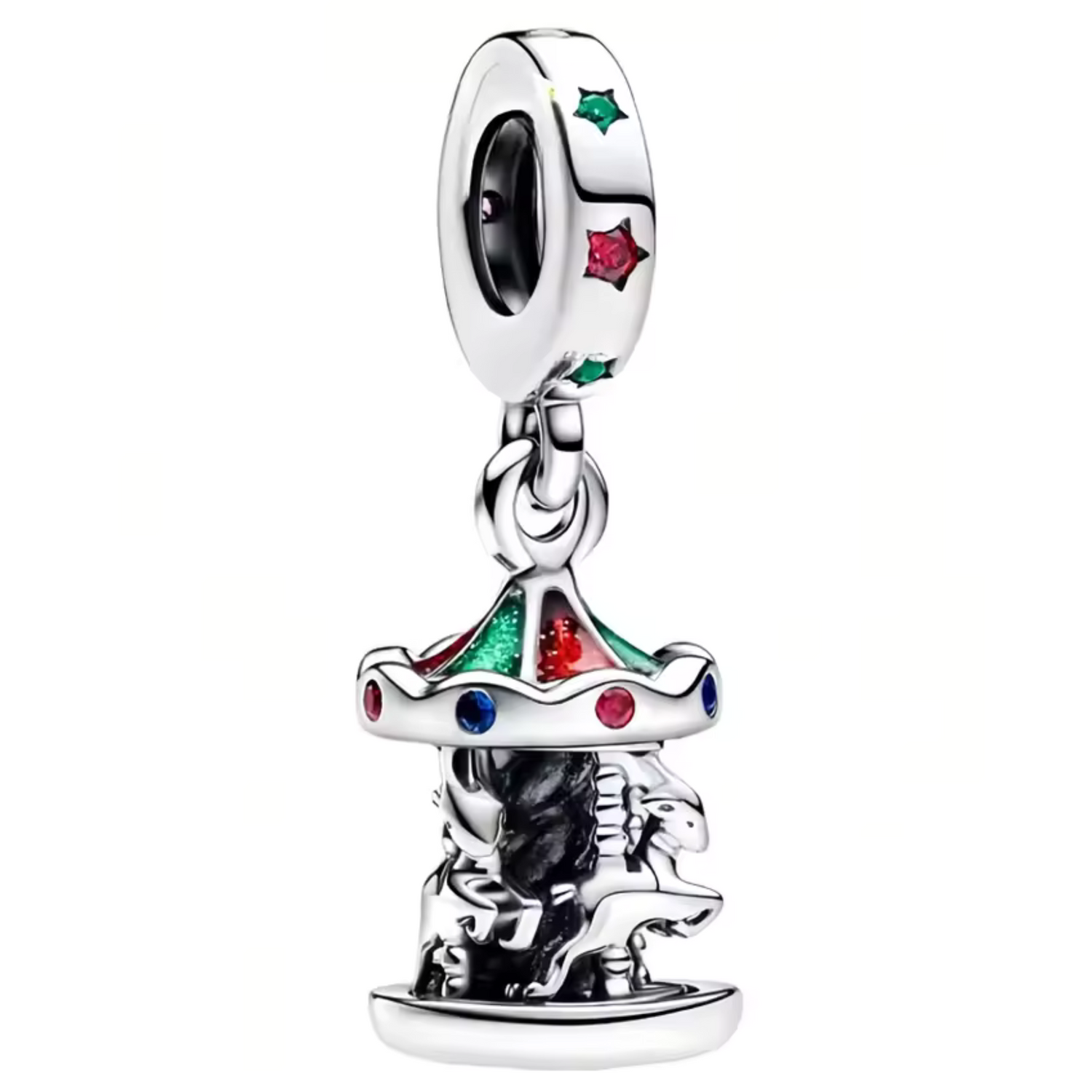 Charm Carrousel Rouge et Vert