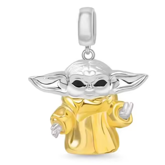Meister Yoda Silberanhänger Charm – Weisheit und Stärke an Ihren Fingerspitzen