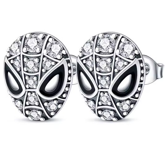 Silberne Spider-Man-Ohrringe | Wunder